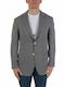 PAL ZILERI TWO TONE JACKET GREY