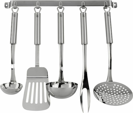 WMF Σετ Kochutensilien mit Ständer 6Stück Silber Profi Plus