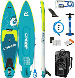 CressiSub Jet Cruise 11'2'' Inflatable SUP Board with Length 3.41m