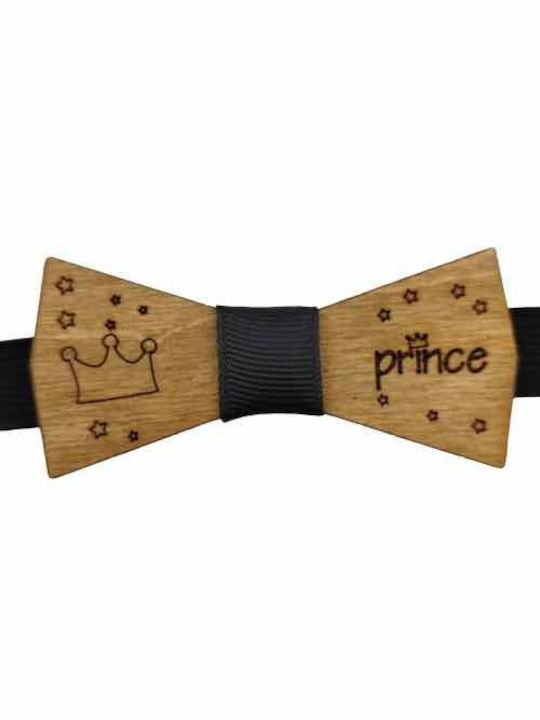 Men's Bow Tie Wooden Themes Edition Walnut Bow Tie Black Bonjour Bebe "0026"