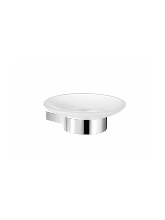 Sanco Academia A3-21802 Metallic Soap Dish Wall Mounted Χρωμέ