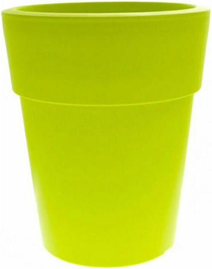 Viomes Linea Topf Kunststoff Lime Green 25x25x34cm.
