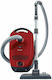 Miele Classic C1 PowerLine SBAF3 Ηλεκτρική Σκούπα 900W με Σακούλα 4.5lt Κόκκινη