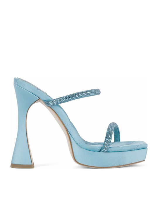 Jeffrey Campbell Movie Πέδιλα με Στρας Γαλάζια