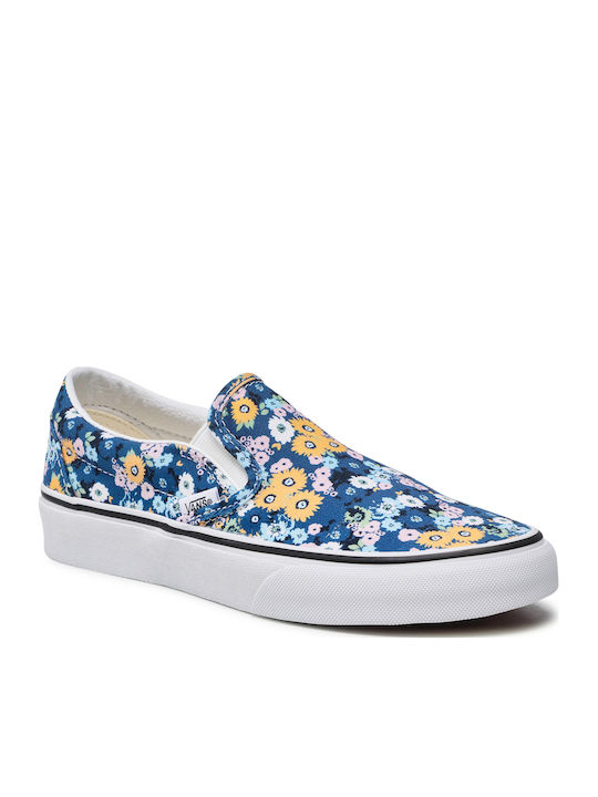 Vans Classic Γυναικεία Slip-On Πάνινα Floral Tr...