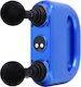 Andowl Double Glin Gun Massage for the Legs, the Body & the Hands with Vibration Blue
