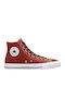 Cons Chuck Taylor All Star Pro Μποτάκια Dark Terracotta / Black / White