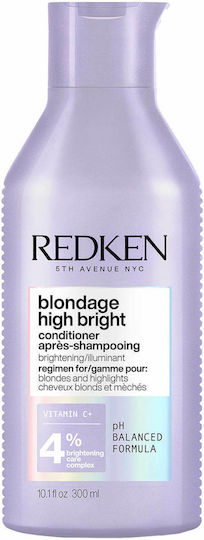 Redken Blondage High Bright Conditioner Farberhalt für Gefärbt Haare 300ml