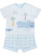 Kids' Set with Shorts Summer 2pcs White