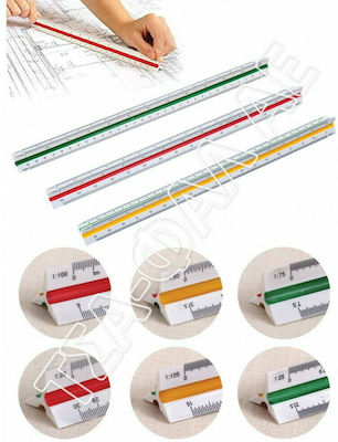 30cm Triangular Scale Ruler