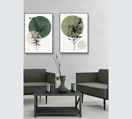 Zaros Κλαδιά Πίνακας Πλαστικός 50x70cm