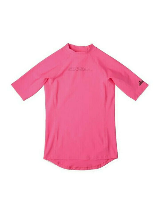 O'Neill Kinder Badeanzug Rashguard Rosa