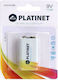 Platinet Alkaline Batterie 9V 1Stück