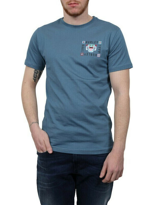 Hurley T-shirt Petrol Blue