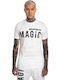 Magic Bee Men's Short Sleeve T-shirt White