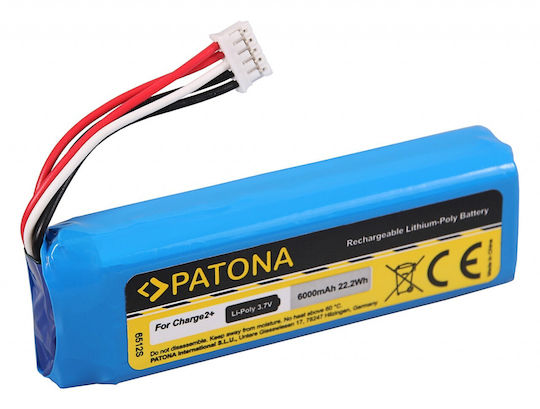 Patona Charge 2+ 6000mAh 3.7V Li-Pol Speaker Battery 6000mAh