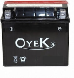 Oyek Motorradbatterie YTX4L-BS mit Kapazität 3Ah Oyek Motorradbatterie YTX4L-BS mit Kapazität 3Ah