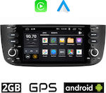 Car-Audiosystem für Fiat Punto Evo / Punkt 2009+ (Bluetooth/USB/WiFi/GPS) mit Touchscreen 6.1"