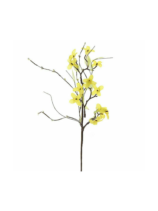 Iliadis Artificial Decorative Branch Yellow 46cm 1pcs