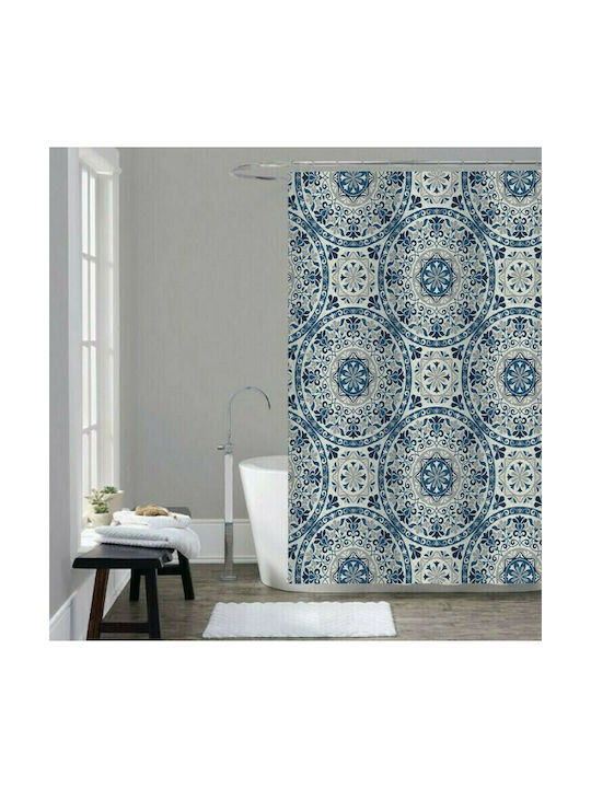 Cyclops Shower Curtain 180x200cm Blue