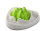All For Paws Plastic Bowl Food Slow Feeder for Dog & Cat in Green Color