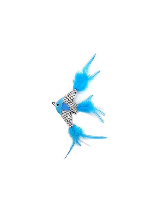 Pet Interest Blue Fish Παιχνίδι Γάτας με Catnip