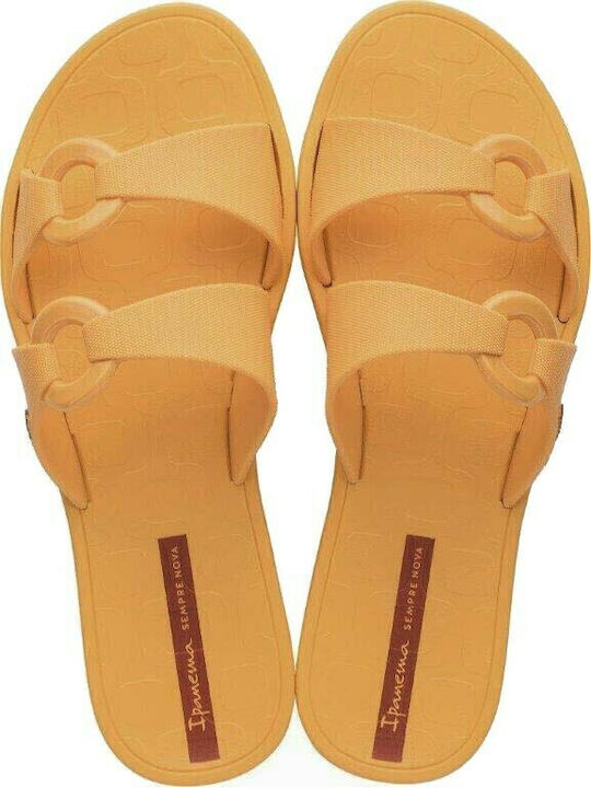 Ella Ad Frauen Flip Flops in Gelb Farbe