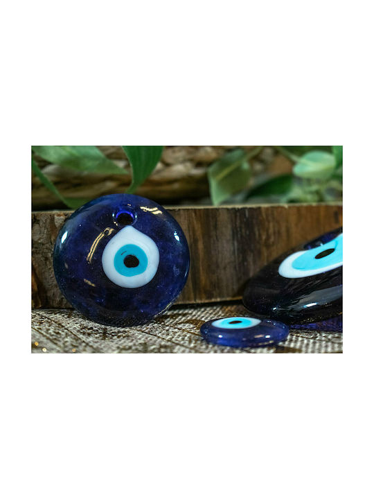 Tabletop Lucky Charm Burner Blue made of Glass 1pcs