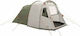 Easy Camp Huntsville 400 Camping Tent Tunnel Green with Double Cloth 4 Seasons for 4 People 430x260x190cm