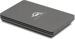 OWC Envoy Pro FX Thunderbolt 3 / USB 3.2 Externe SSD 2TB 2.5" Silber