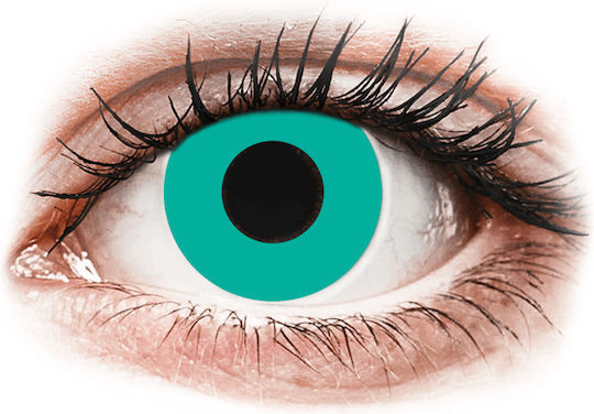 ColourVUE Crazy Lens 2 Lentile De Contact Colorate Daily Turcoaz