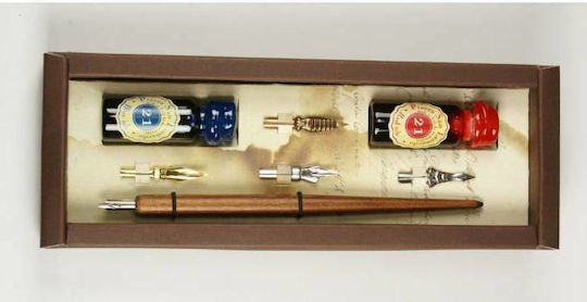 Francesco Rubinato Set Calligraphy Pen Beige
