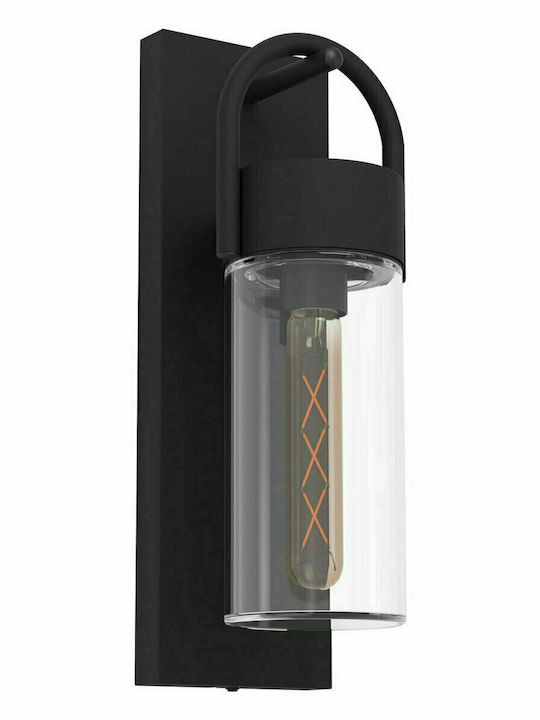 Eglo Carraro Wall-Mounted Outdoor Lantern E27 IP44 11.5x38εκ.