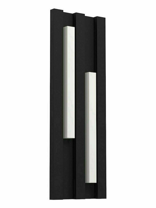 Eglo Fandina Wall-Mounted Outdoor Ceiling Light LED IP55 with Warm White Light 14.5x41.5εκ.