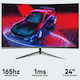 Armaggeddon Pixxel+ Xtreme XSC24HD AHVA Curved Monitor 23.6" FHD 1920x1080 165Hz με Χρόνο Απόκρισης 1ms GTG