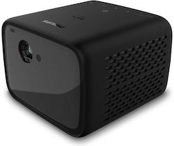 Philips PicoPix MaxTV Mini Projector Full HD LED Lamp Wi-Fi Connected with Built-in Speakers Black