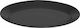 Evivak Νο302 Plate Shallow Oval made of Melamine Black 29x21cm