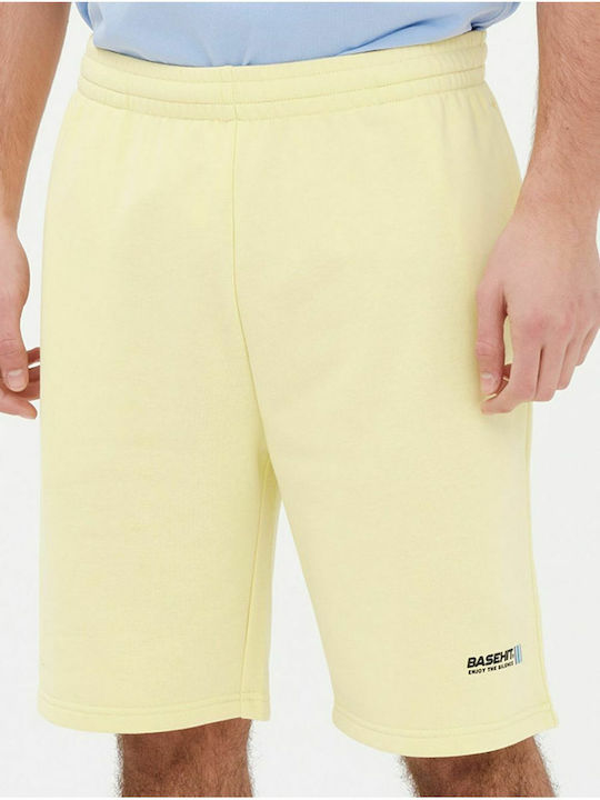 Basehit Men's Athletic Shorts Yellow