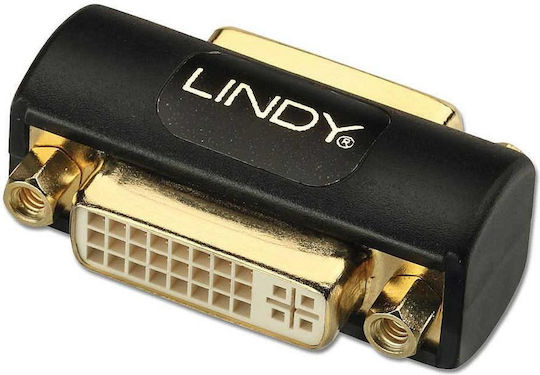 Lindy Μετατροπέας DVI-I female σε DVI-I female 1τμχ 41233