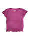 Kinderoberteile T-Shirts Lila
