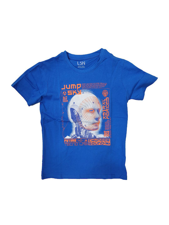 Losan Tricou Pentru Copii Albastru