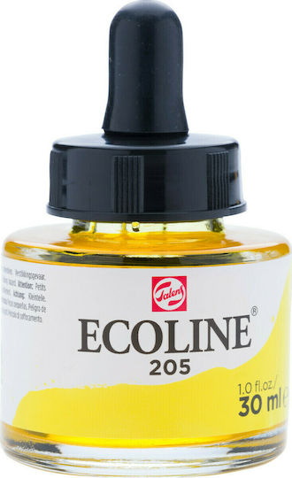 Royal Talens Ecoline Νερομπογιά Κίτρινη 30ml