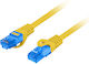 Lanberg S/FTP Cat.6a Ethernet Cable 2m Yellow