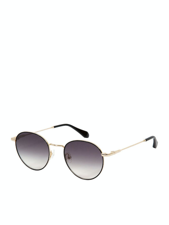 Gigi Barcelona Regina Women's Sunglasses with Black Metal Frame and Gray Gradient Lens 6701/1