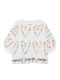 Kids' Shirt Short Sleeve White Heart