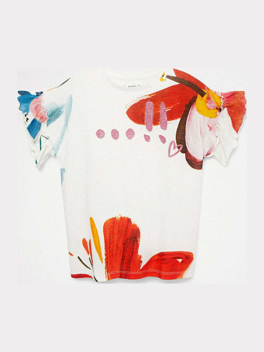 Kids' Shirt Short Sleeve White Bella