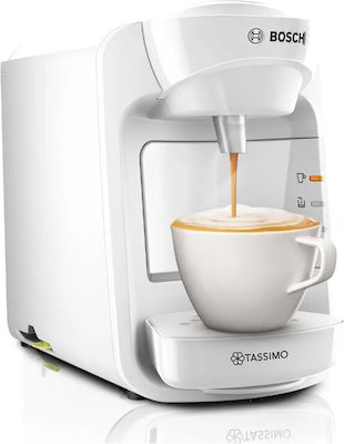 Bosch Tassimo Suny Kaffeemaschine für Kapseln Tassimo Druck 3.3bar Weiß