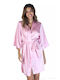 Bonatti Women's Satin Robe Pink Maida