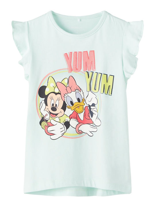 Kids' Shirt Short Sleeve Turquoise