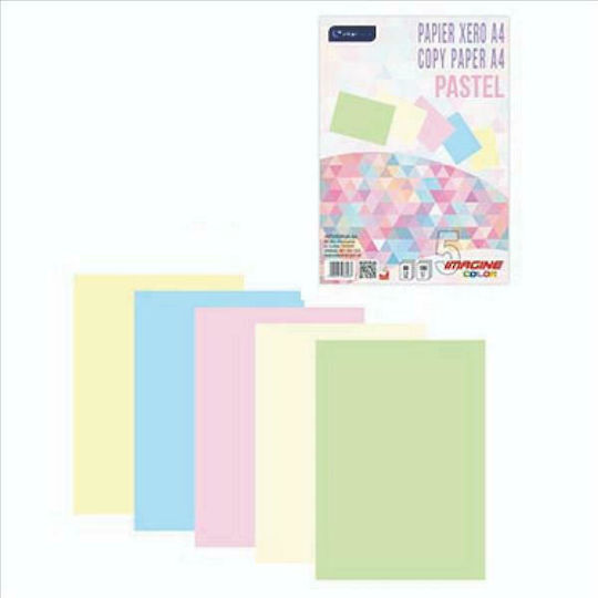 interDRUK Χαρτόνι Pastel A4 50 Φύλλα 180γρ./τ.μ.